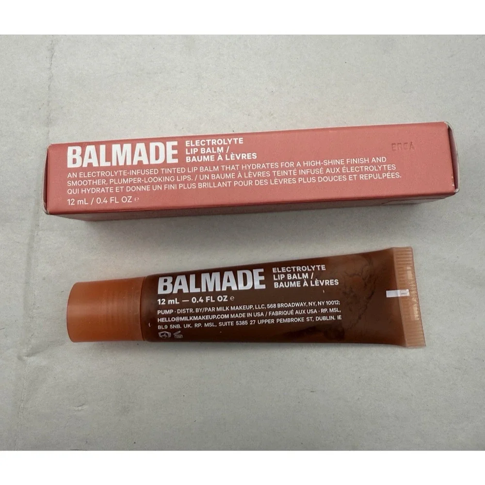 Milk Makeup Balmade Electrolyte Lip Balm~Pump~NIB~0.4 FL Oz *READ...